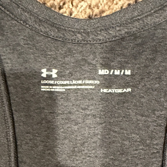 Under Armour Charcoal Athletic Tank - Picture 2 of 4